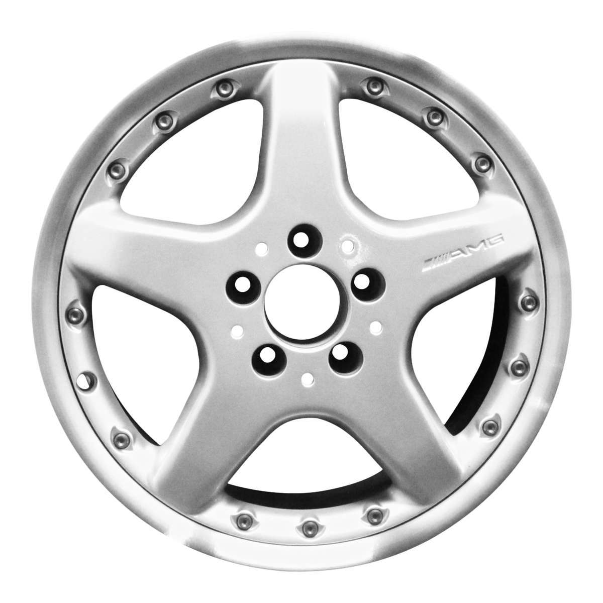 2002 Mercedes Clk430 17" Front OEM AMG Wheel Rim W65255MS