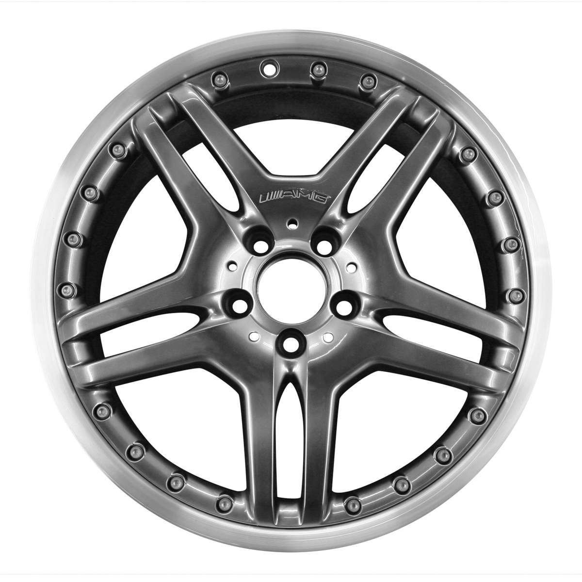 2004 Mercedes SL65 19" Front OEM AMG Wheel Rim W65348MH