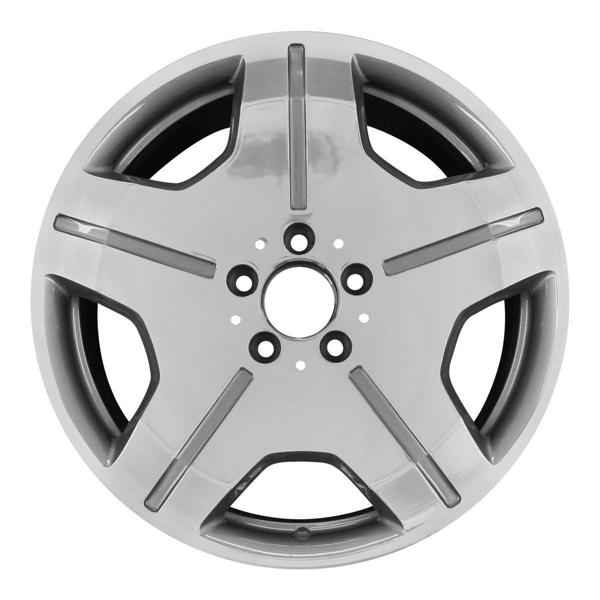 2008 Mercedes Cl600 18" Rear OEM Wheel Rim W65506PC