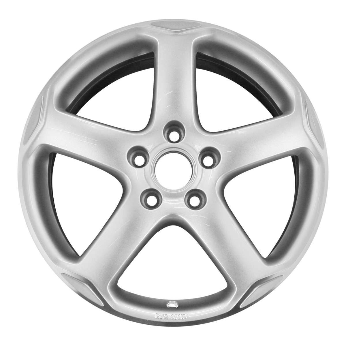 2008 Volkswagen Rabbit 17" OEM Wheel Rim Karthoum Smoke W69850MS