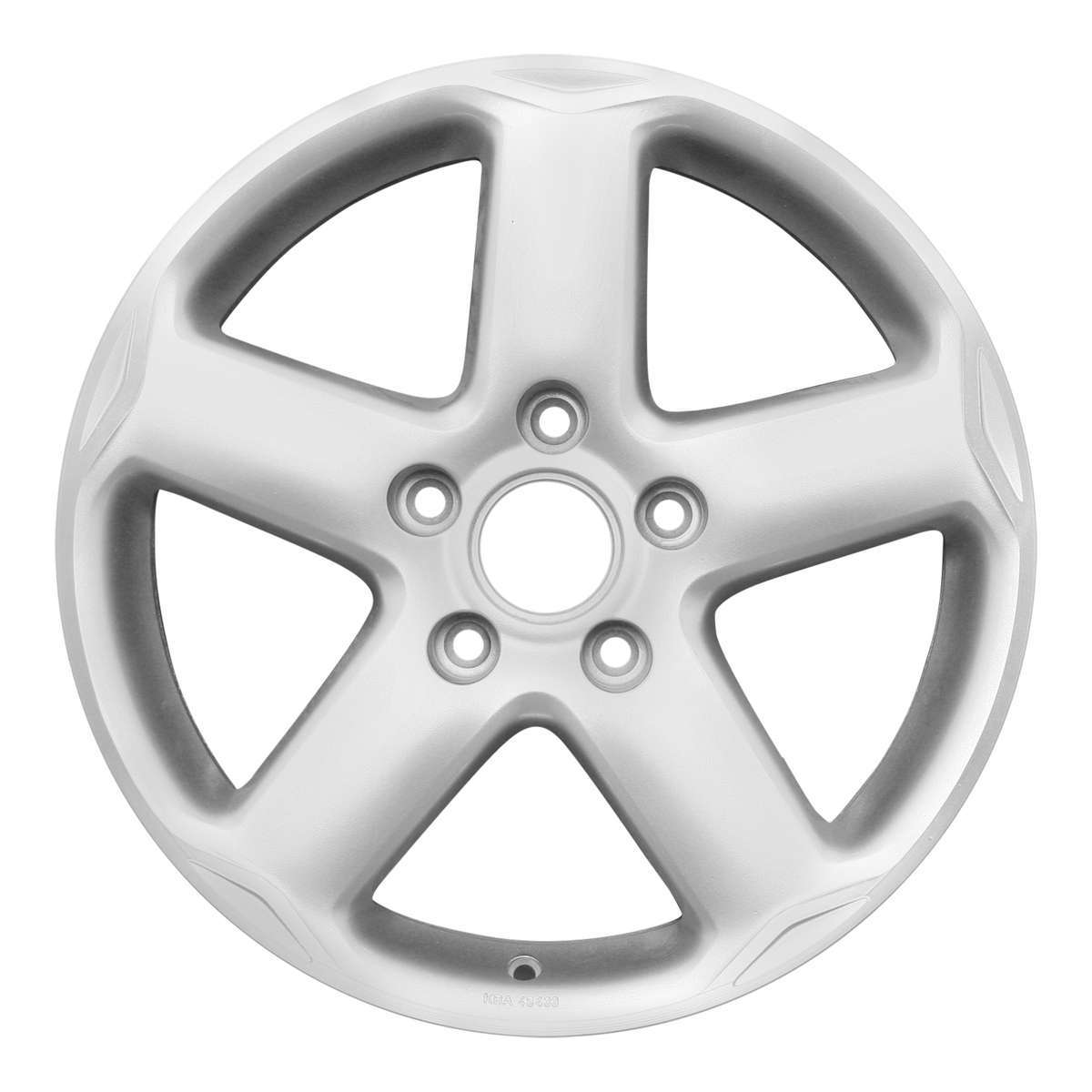 2008 Volkswagen Rabbit 18" OEM Wheel Rim Karthoum Silver W69858MS