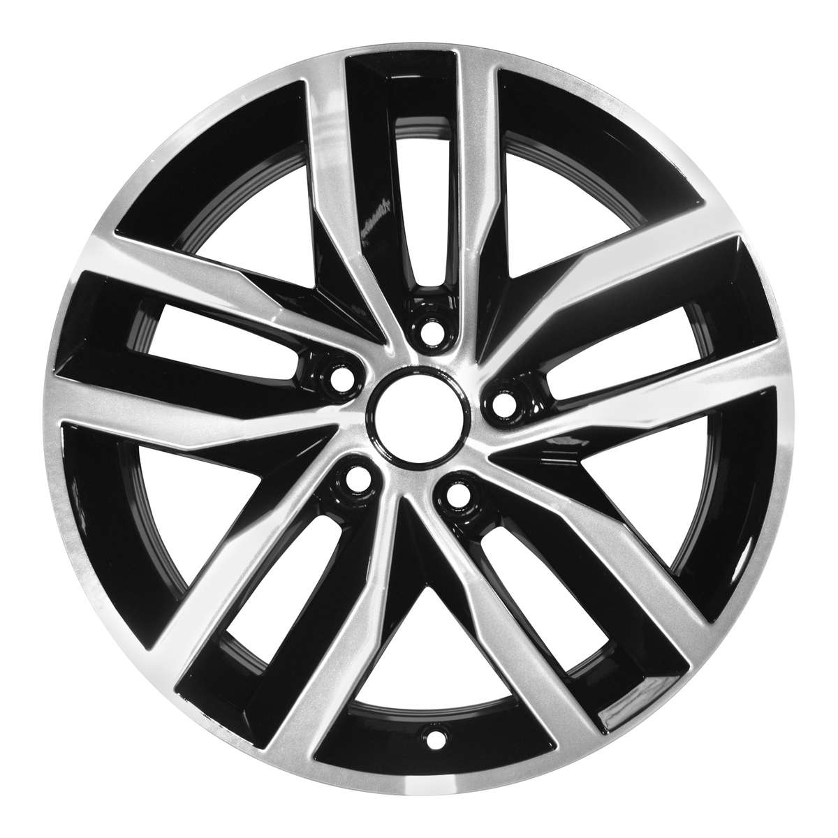 2015 Volkswagen Golf SportWagen 17" OEM Wheel Rim Madrid W69991MB