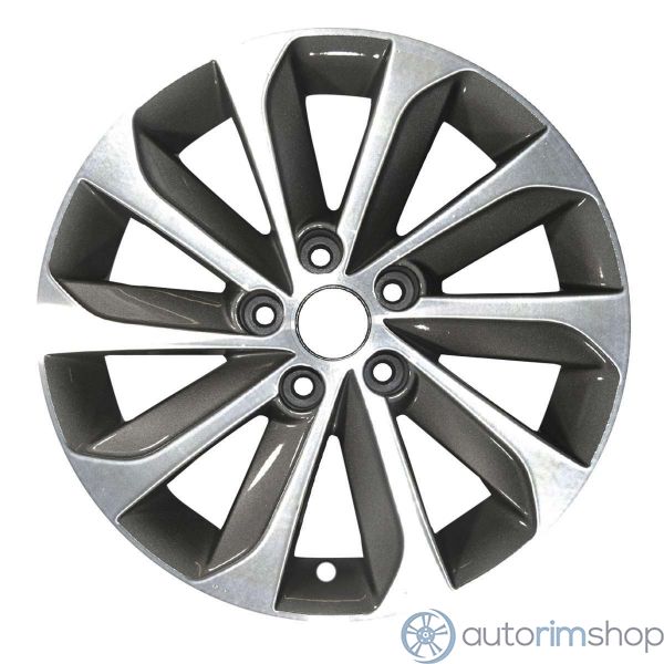 2016 Hyundai Sonata 17" OEM Wheel Rim Without TPMS Slot W70877AMC