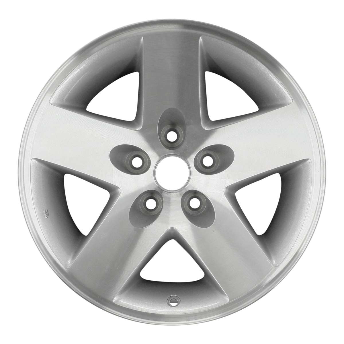 2006 Jeep Wrangler 16" OEM Wheel Rim with Ledge W9047AS