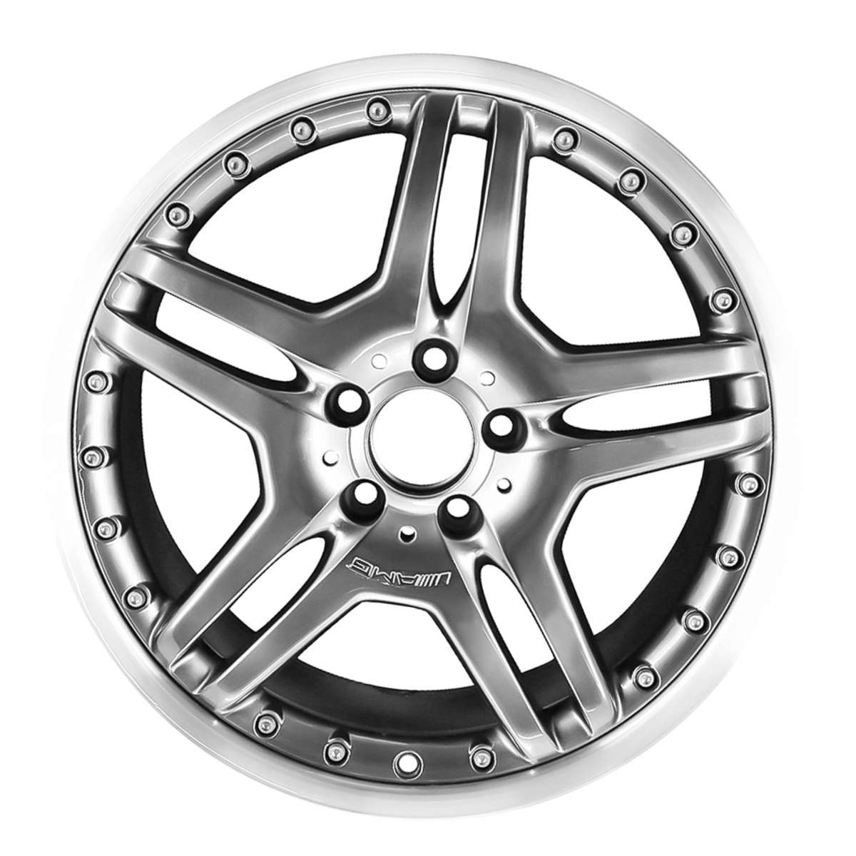 2006 Mercedes SL55 19" Rear OEM AMG Wheel Rim W65341MH
