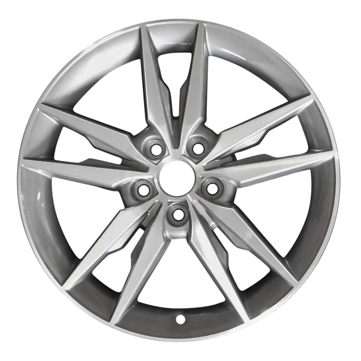 2016 Hyundai Sonata 18" OEM Wheel Rim Without TPMS Slot W70879ALMC