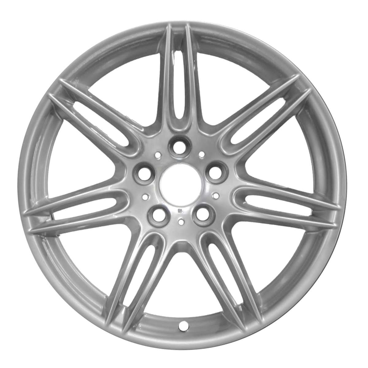 BMW OEM 20" Rear Wheel Rim – 640i, 650i, 650xi (2010-2019) – Silver, 9" Width, Part 36117843716