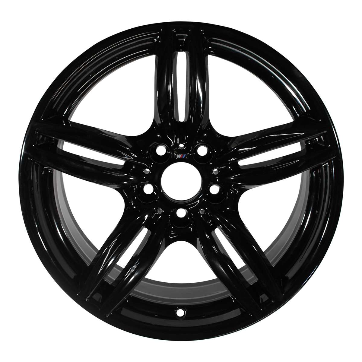 2015 BMW 528i 19" Rear OEM Wheel Rim Style 351 Black W71418B