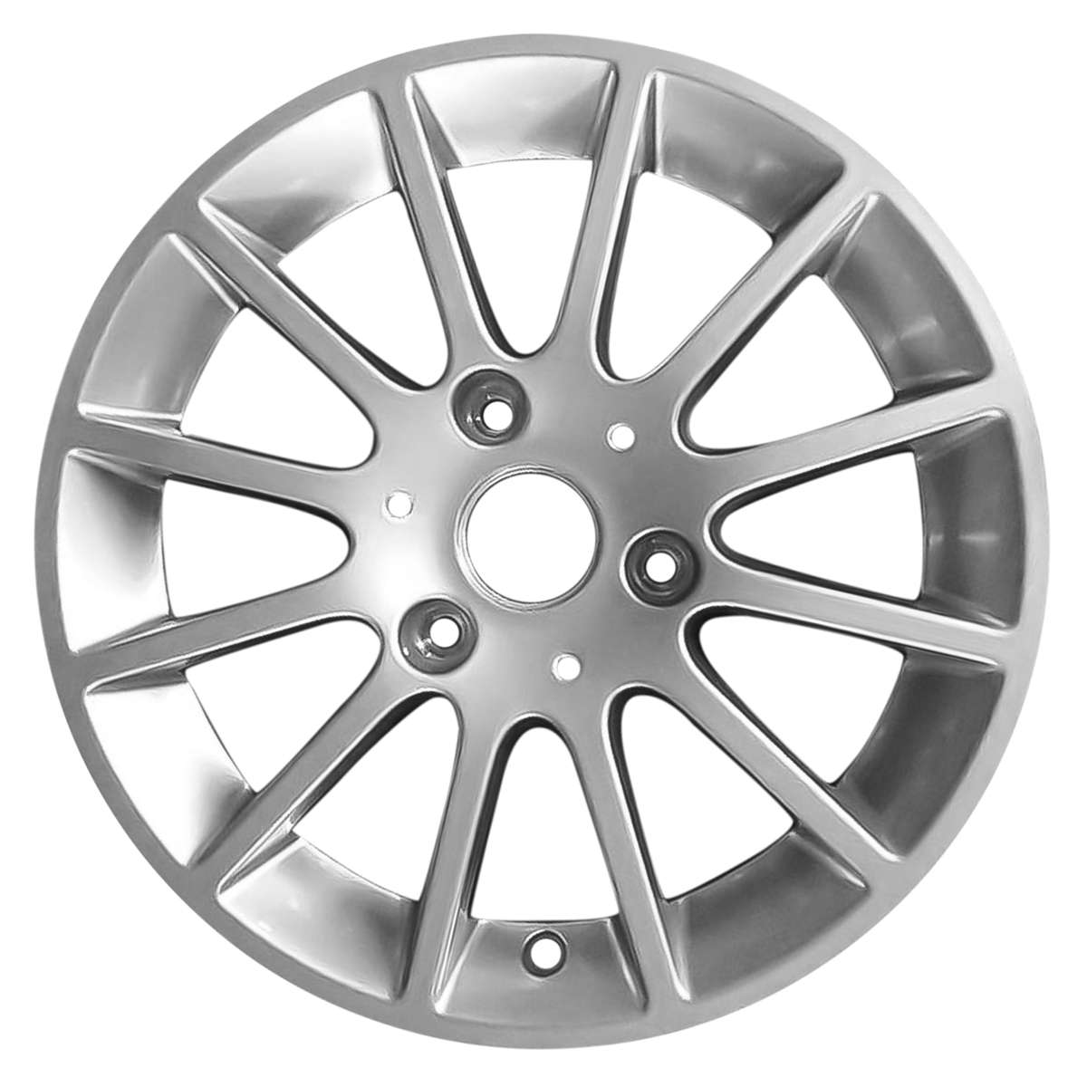 2011 Smart Car Passion 15" Rear OEM Wheel Rim W85181S