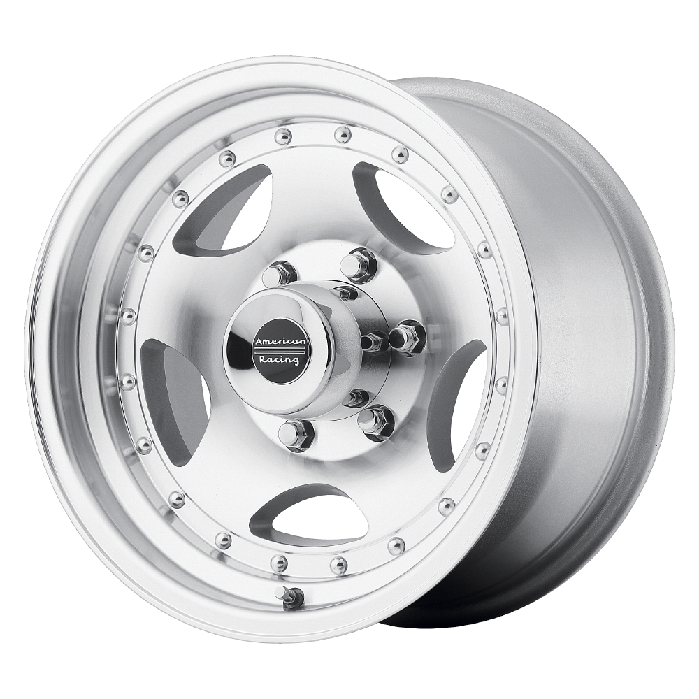 American Racing 15"x10" Non-Chrome Machined Custom Wheel ARSWCWAR235185