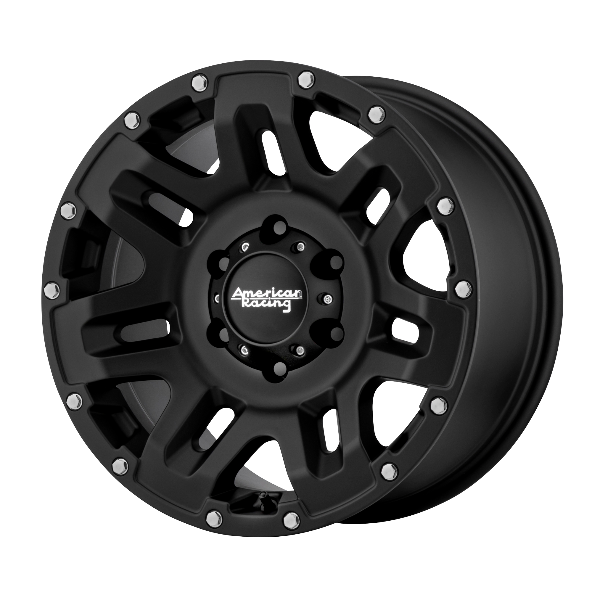 American Racing 18"x8.5" Non-Chrome Cast Iron Black Custom Wheel ARSWCWAR20088568715