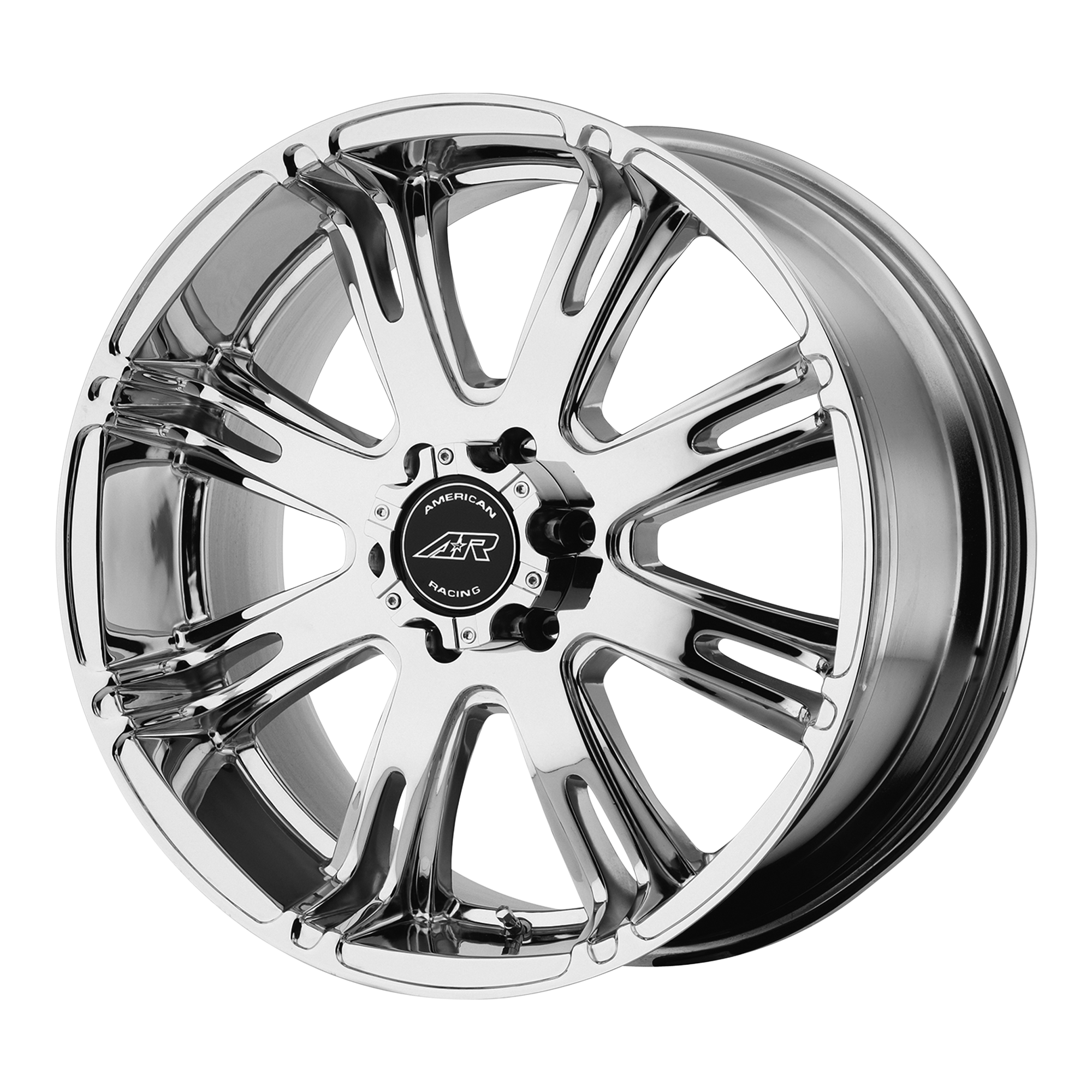 American Racing 17"x8.5" Chrome PVD Custom Wheel ARSWCWAR70878563820