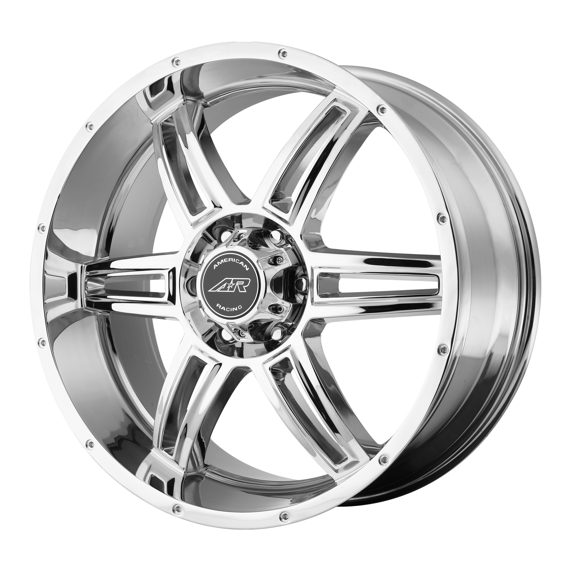 American Racing 16"x8" Non-Chrome Chrome Custom Wheel ARSWCWAR89068050230