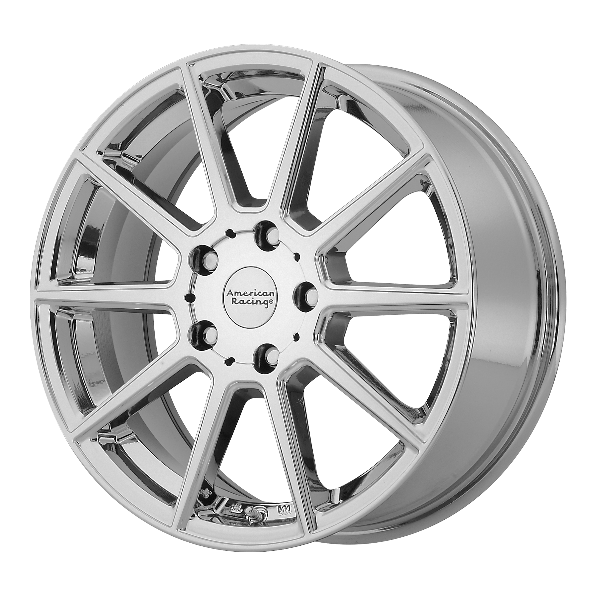 American Racing 18"x8" Chrome PVD Custom Wheel ARSWCWAR90888012840