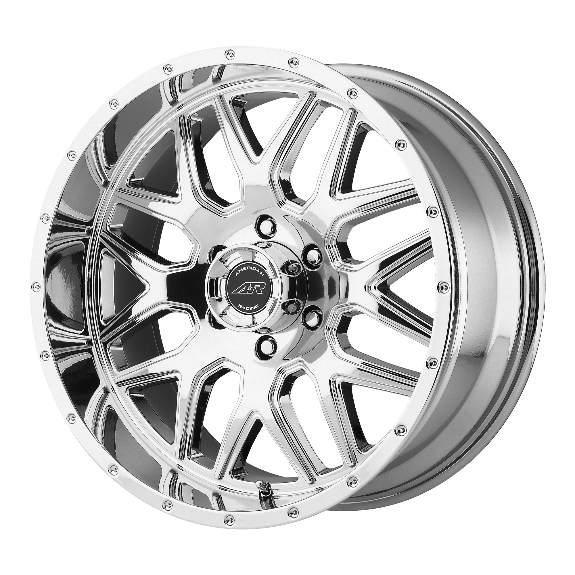 American Racing 20"x9" Chrome PVD Custom Wheel ARSWCWAR91029055818