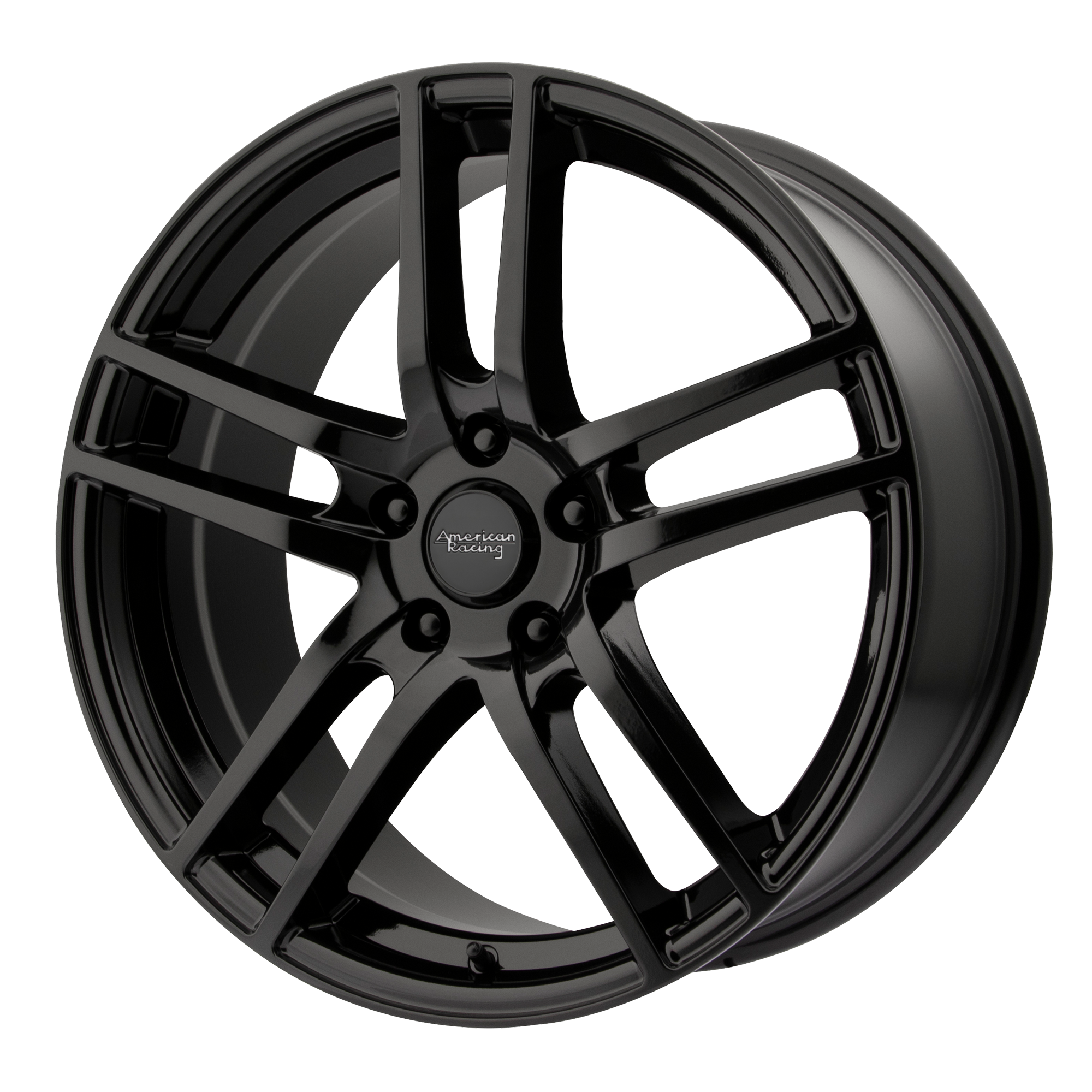 American Racing 16"x7" Non-Chrome Gloss Black Custom Wheel ARSWCWAR92967015345