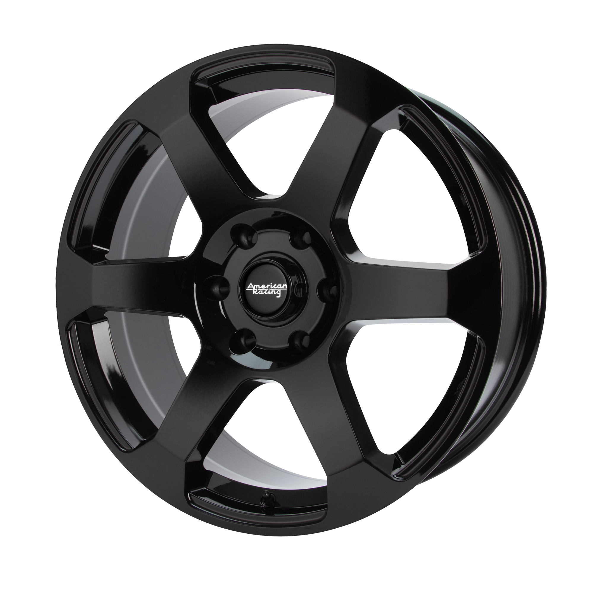 American Racing 17"x8.5" Non-Chrome Gloss Black Custom Wheel ARSWCWAR93178564330