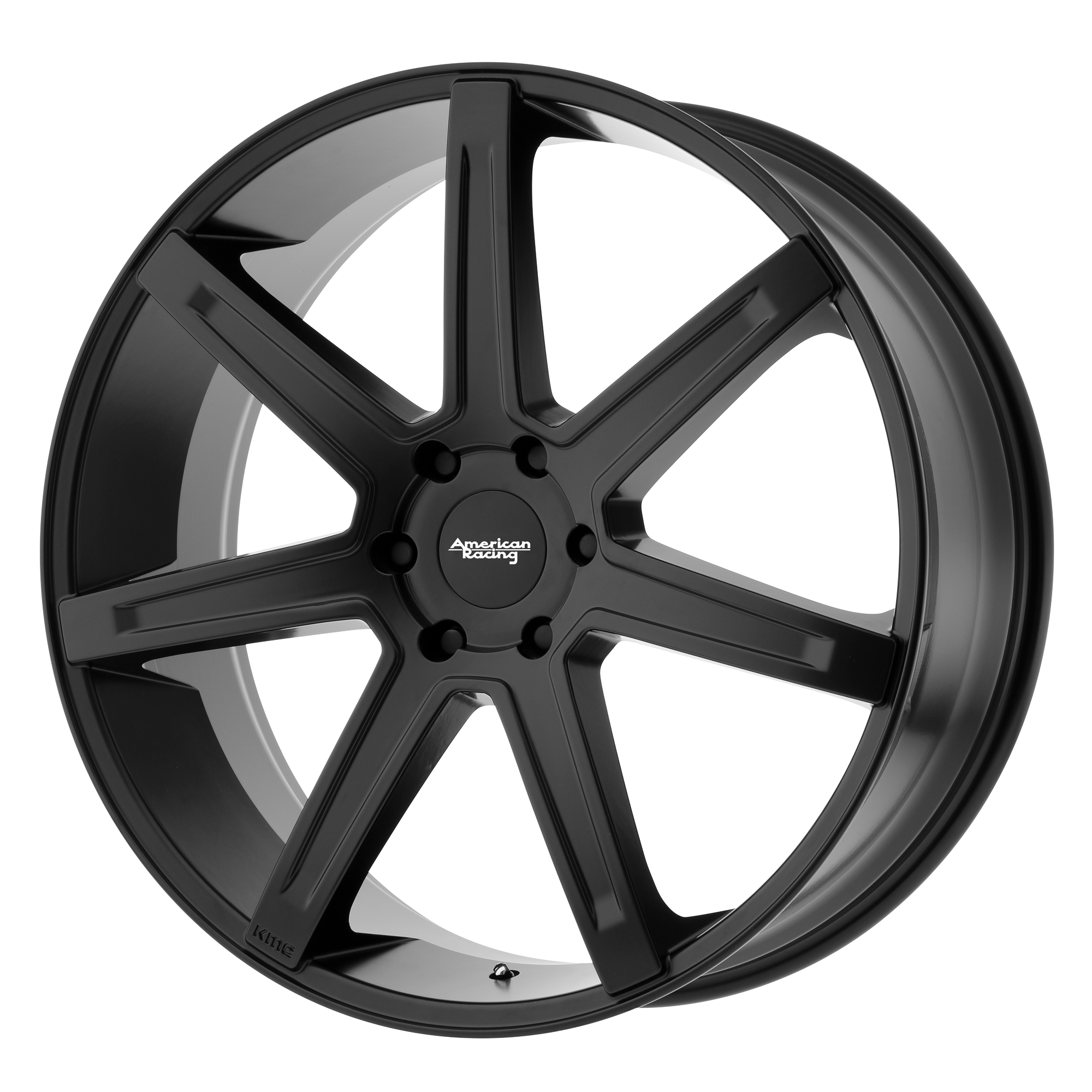 American Racing 20"x9" Non-Chrome Satin Black Custom Wheel ARSWCWAR93829077715