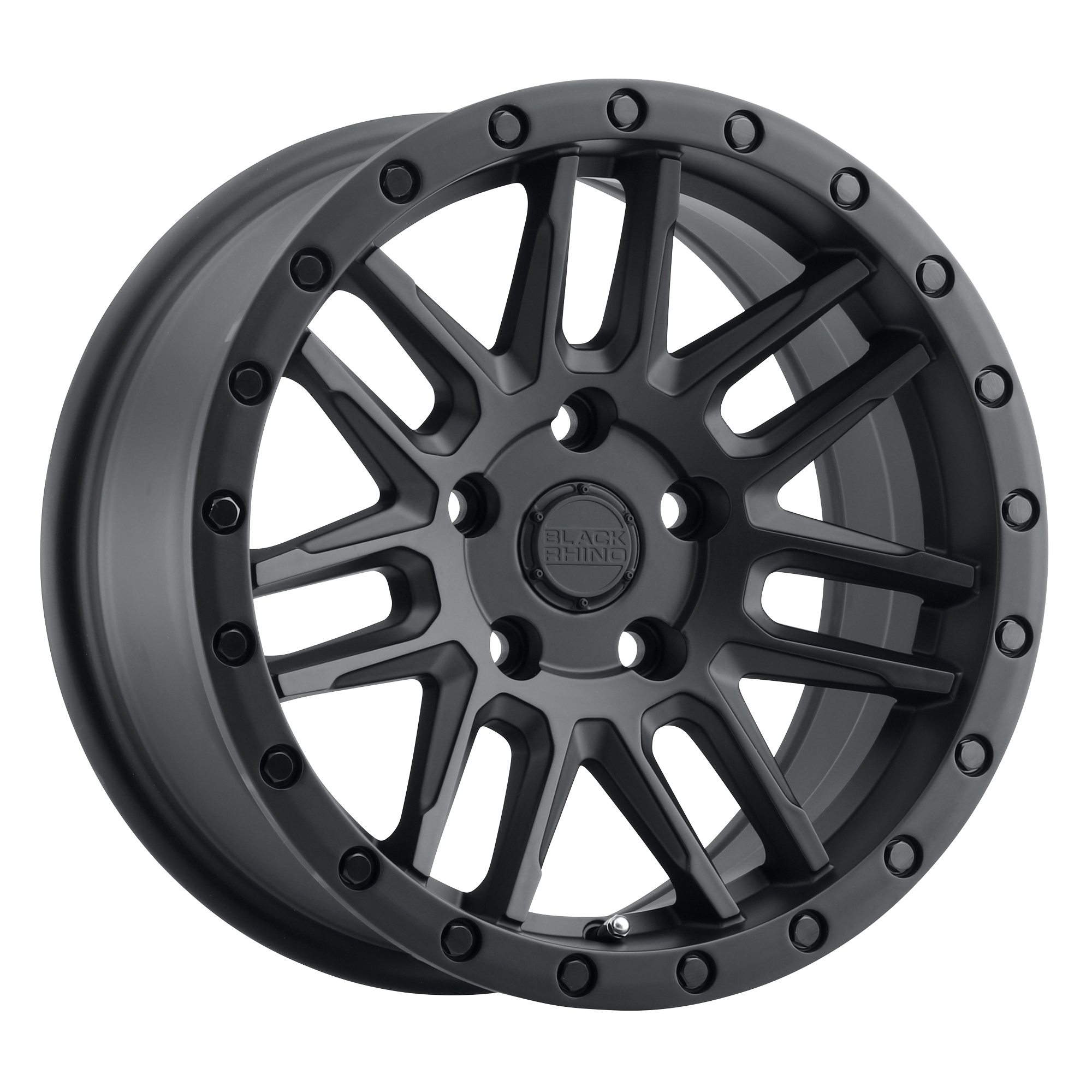 Black Rhino 17"x8" Non-Chrome Matte Black Custom Wheel ARSWCW1780ACH305114B76