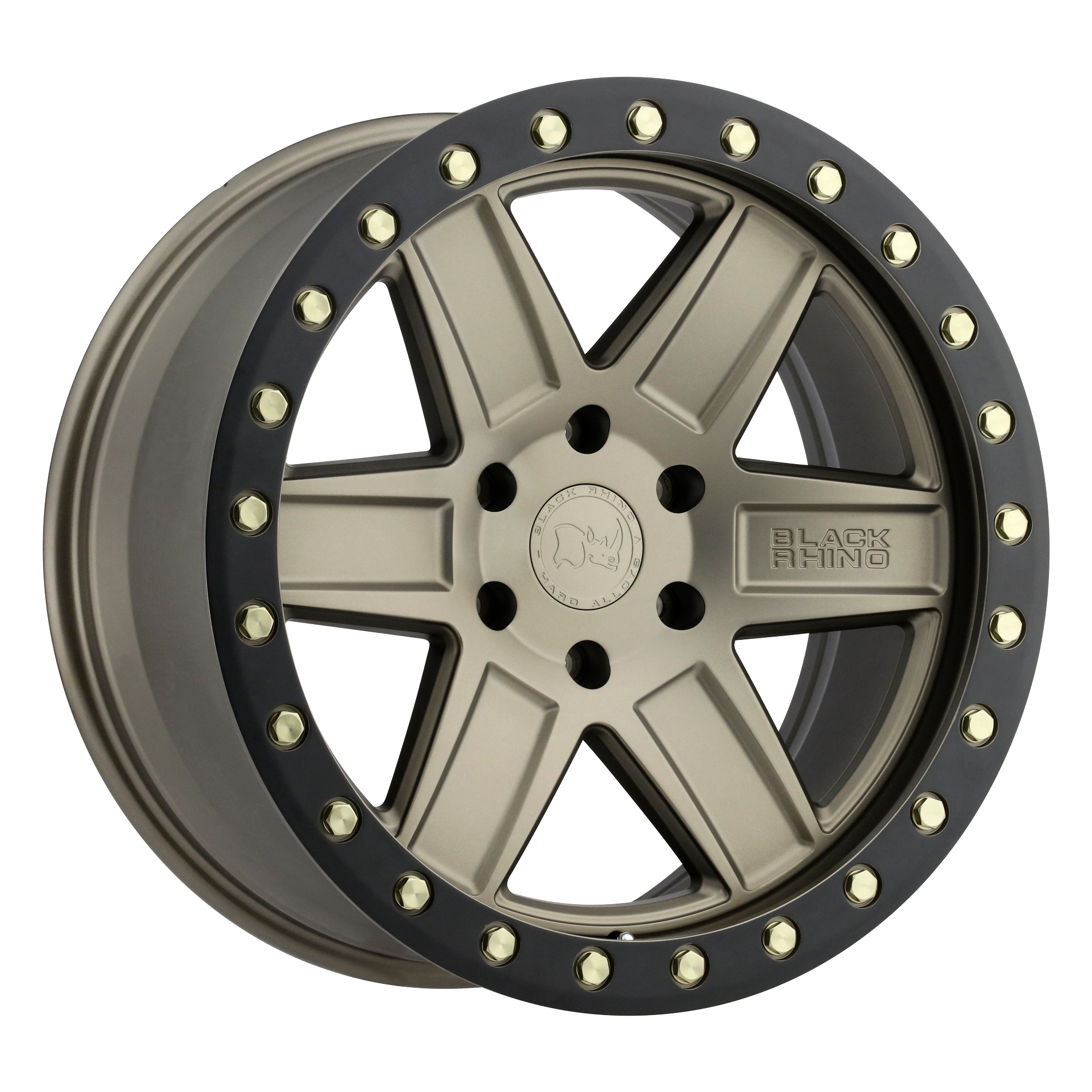 Black Rhino 18"x9.5" Non-Chrome Matte Bronze With Black Ring Custom Wheel ARSWCW1895ATA126135Z87