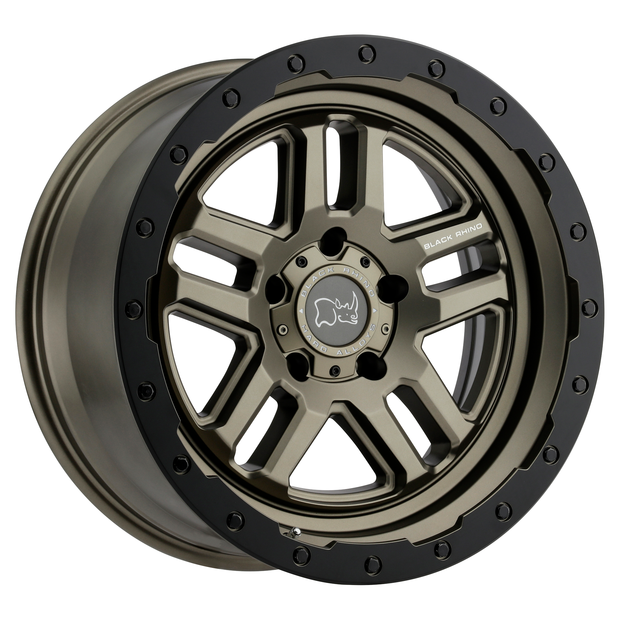 Black Rhino 18"x8" Non-Chrome Matte Bronze With Matte Black Ring Custom Wheel ARSWCW1880BTW305127Z71