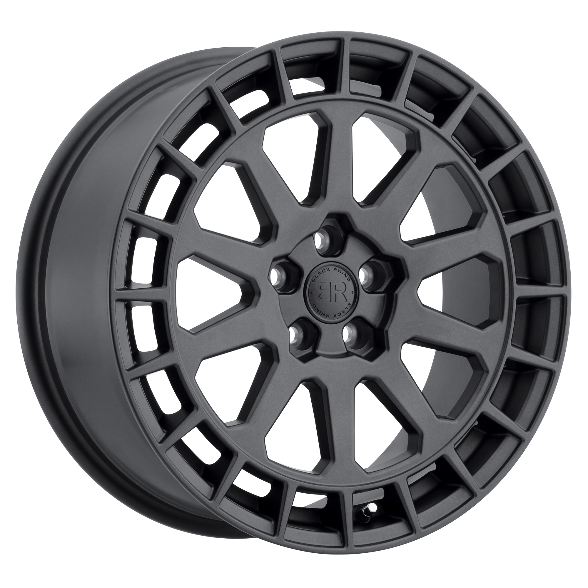 Black Rhino 17"x8.5" Non-Chrome Gun Black Custom Wheel ARSWCW1785BXR45127M71
