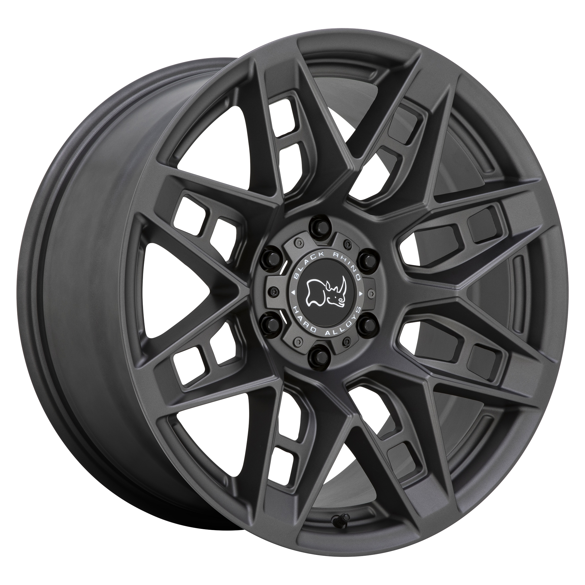 Black Rhino 18"x9.5" Non-Chrome Matte Gunmetal Custom Wheel ARSWCW1895CPK126140G12