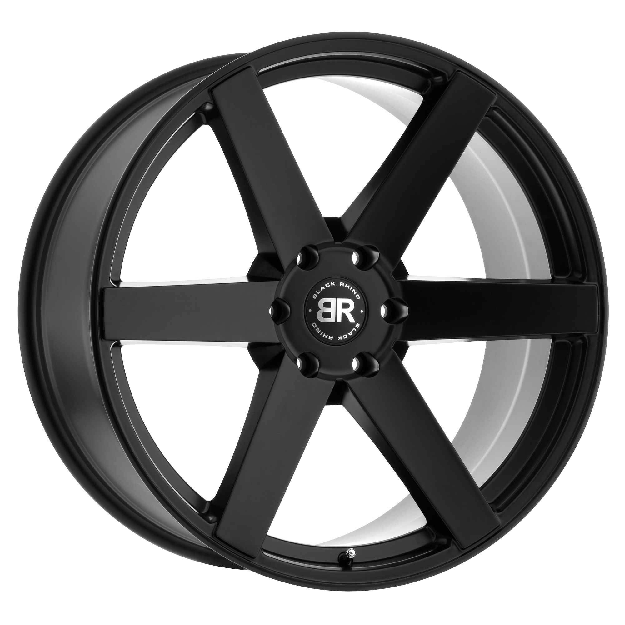 Black Rhino 22"x10" Non-Chrome Matte Black Custom Wheel ARSWCW2210KAR306135M87