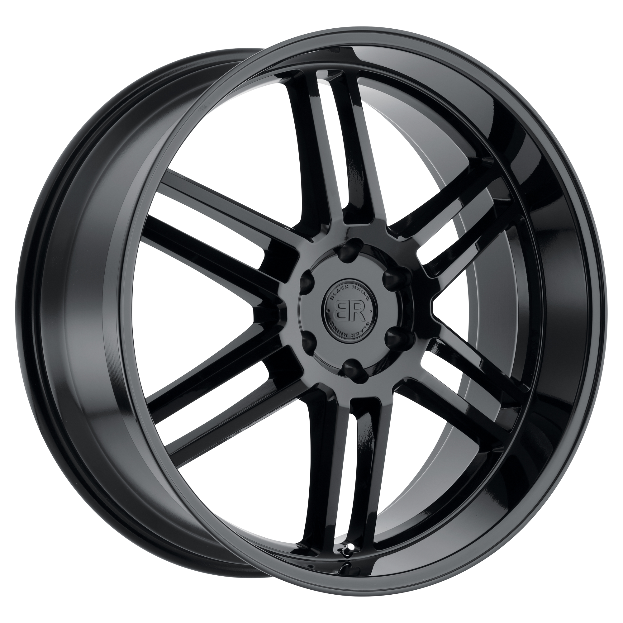 Black Rhino 22"x10" Non-Chrome Gloss Black Custom Wheel ARSWCW2210KTV305127B71