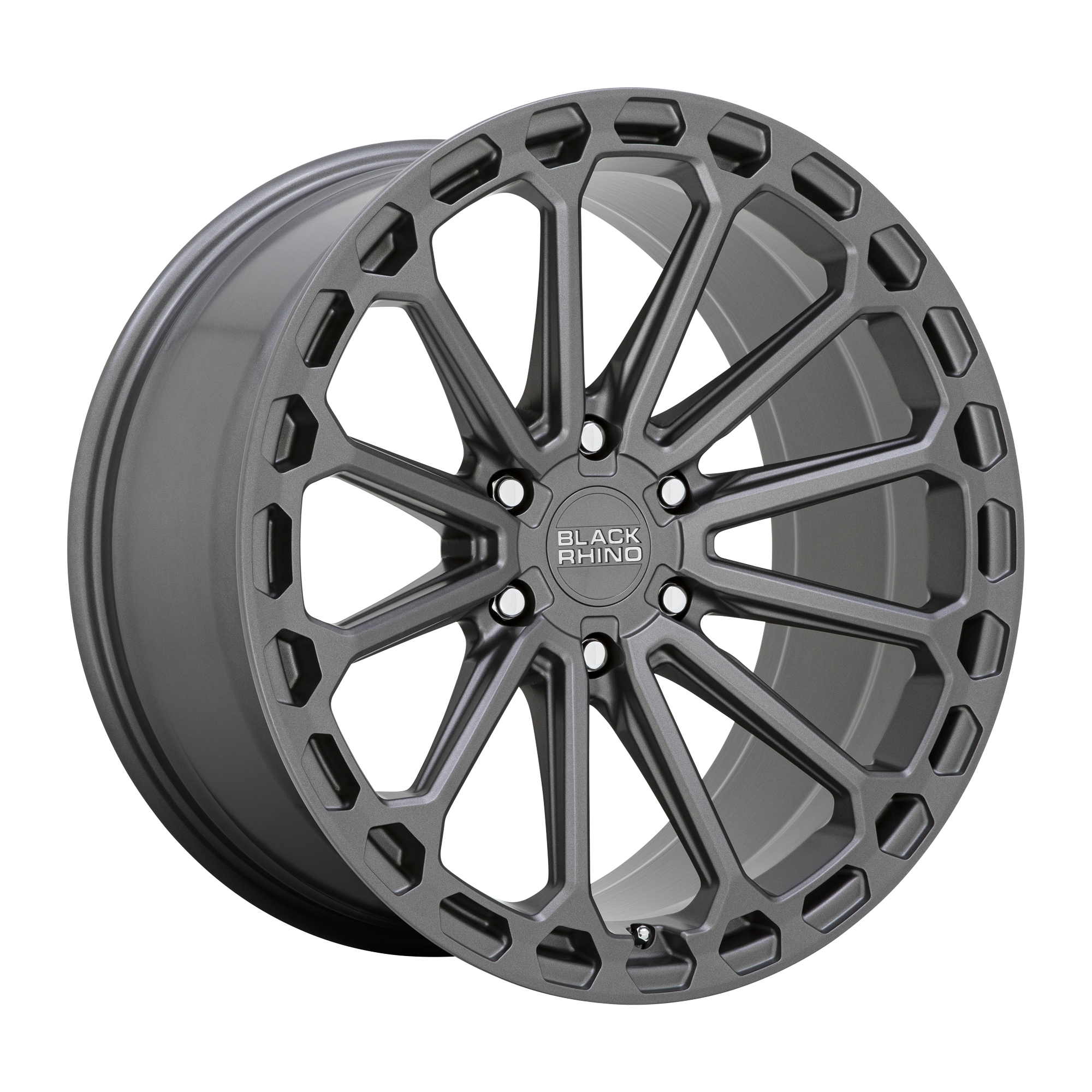 Black Rhino 20"x9.5" Non-Chrome Matte Gunmetal Custom Wheel ARSWCW2095KZN86140G12