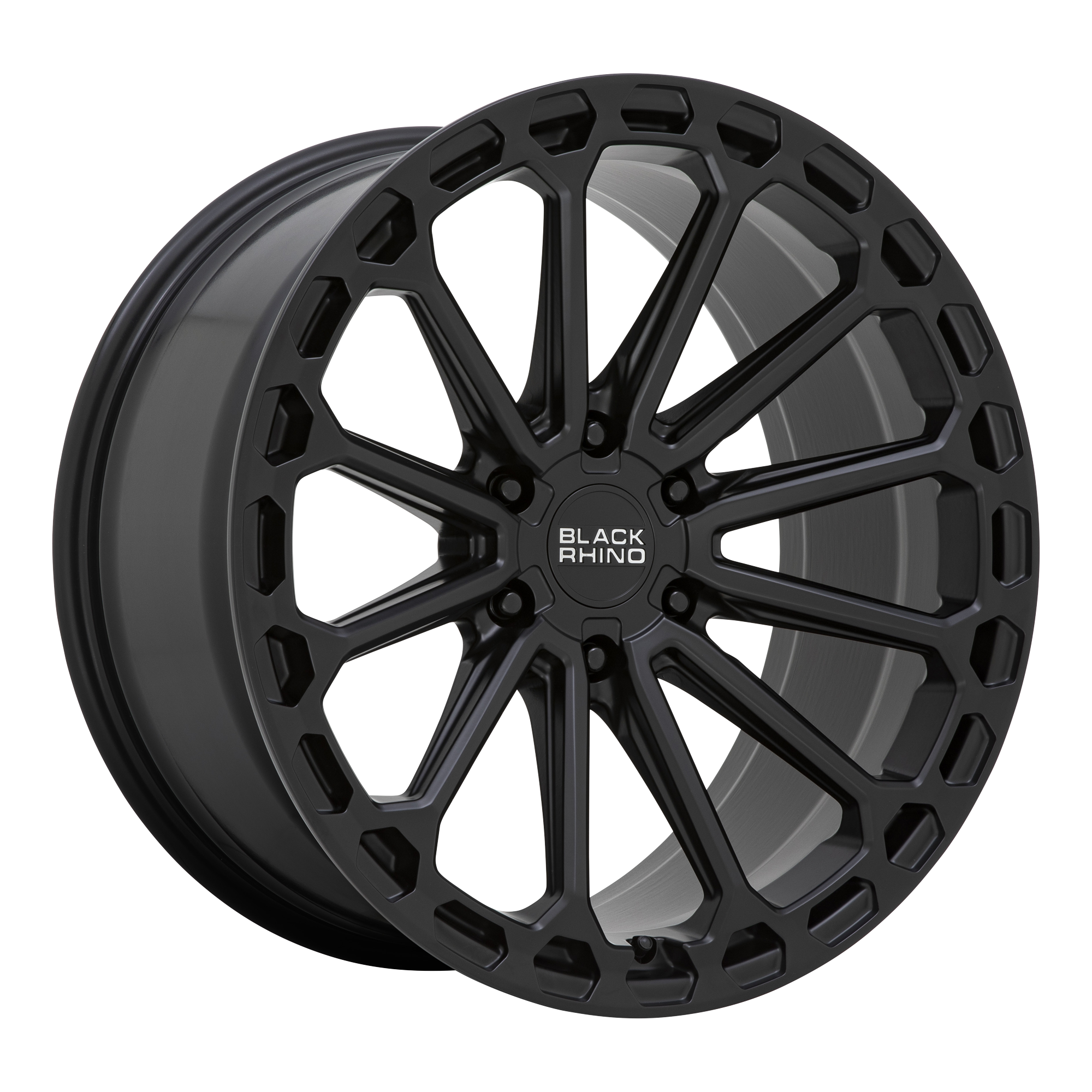 Black Rhino 20"x9.5" Non-Chrome Matte Black Custom Wheel ARSWCW2095KZN126140M12