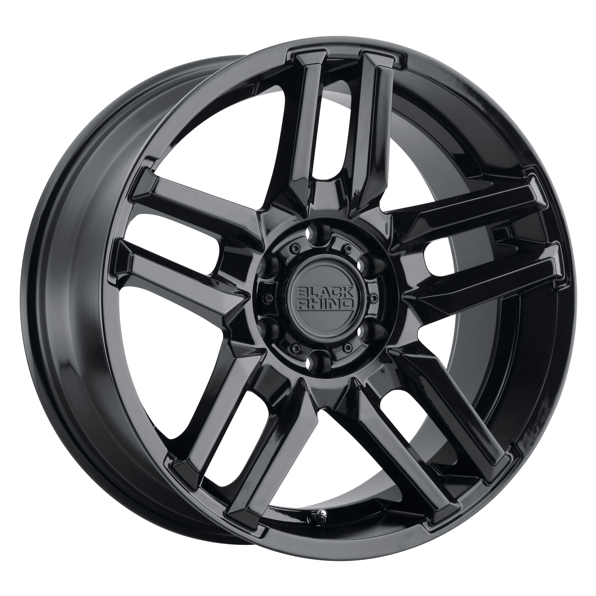 Black Rhino 17"x8.5" Non-Chrome Gloss Black Custom Wheel ARSWCW1785MSA005127B71