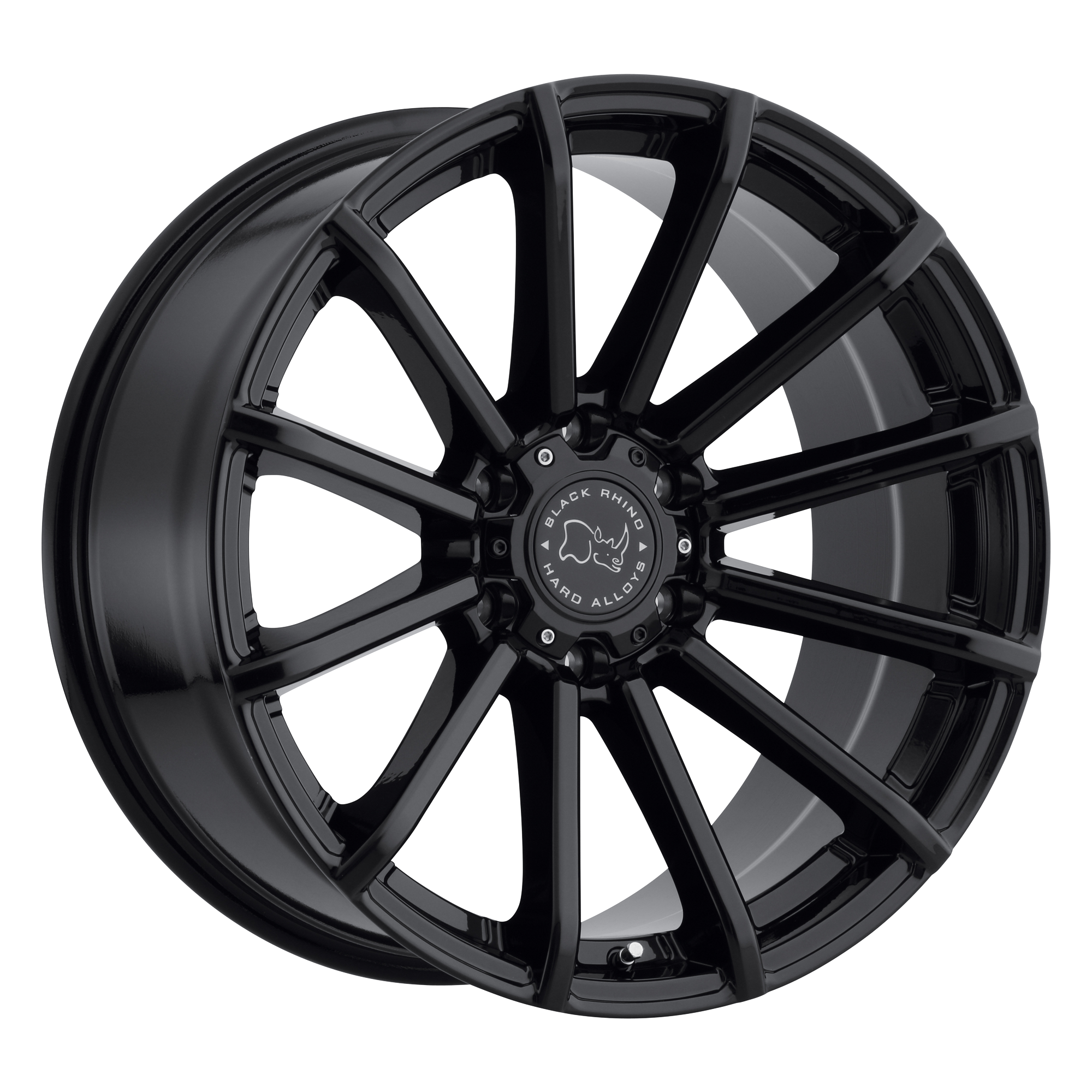 Black Rhino 20"x9.5" Non-Chrome Gloss Black Custom Wheel ARSWCW2095RTU126140B12