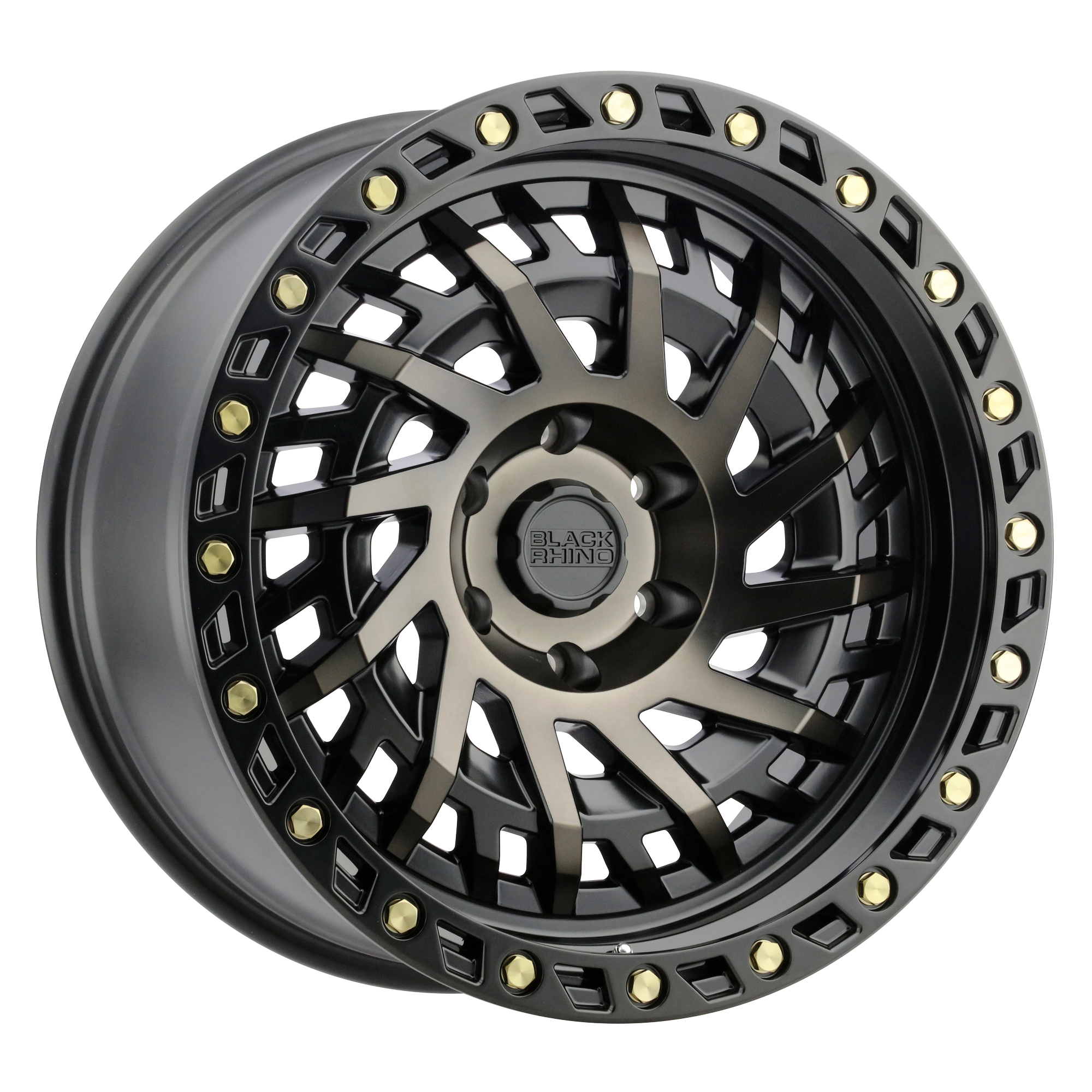 Black Rhino 20"x9.5" Non-Chrome Matte Black with Machined Dark Tint Custom Wheel ARSWCW2095SHD005140M78