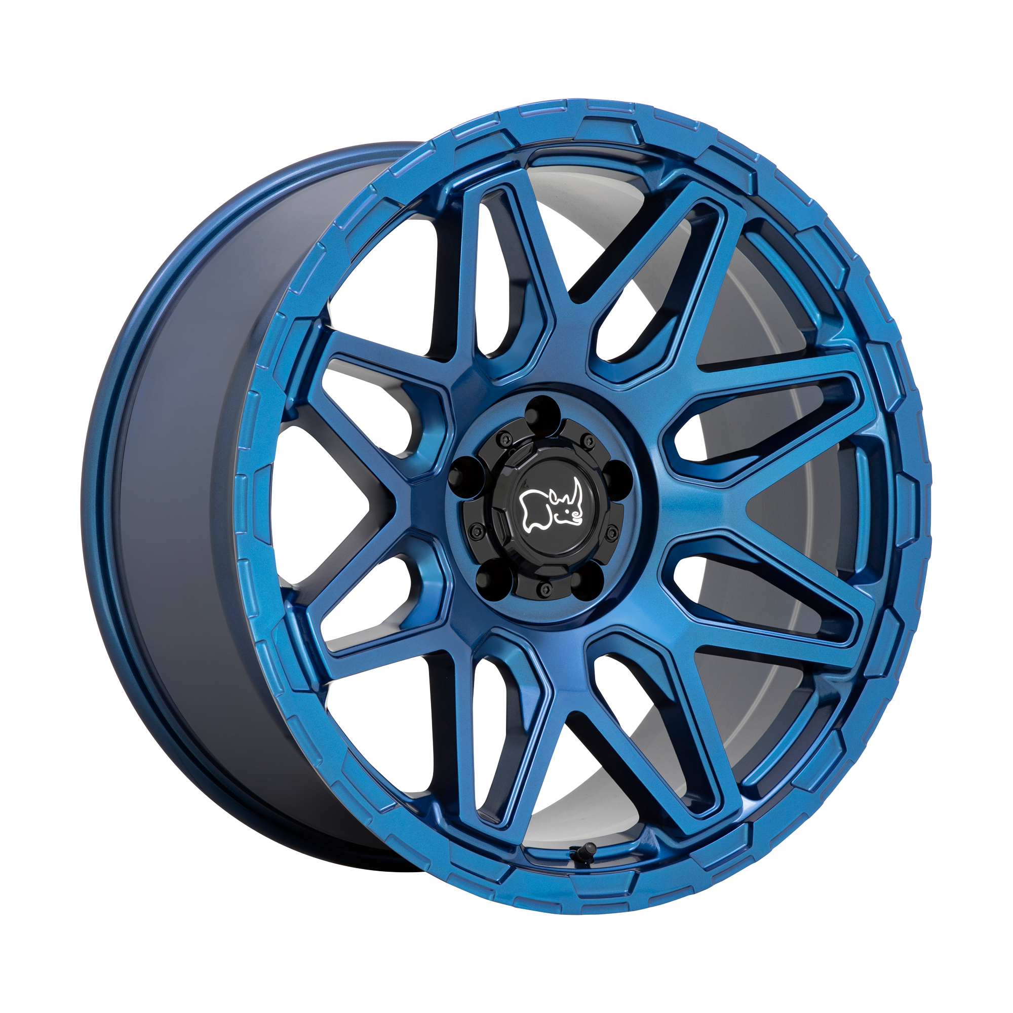 Black Rhino 20"x9.5" Non-Chrome Gloss Midnight Blue Custom Wheel ARSWCW2095SKW126140U12