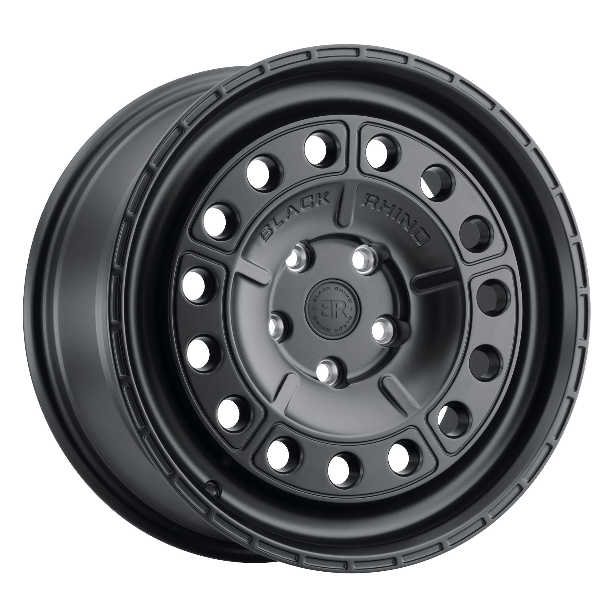 Black Rhino 17"x8" Non-Chrome Matte Black Custom Wheel ARSWCW1780UNT305100M56