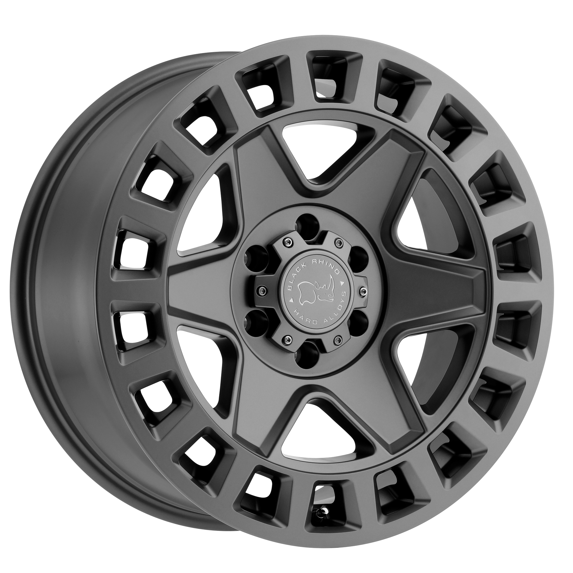 Black Rhino 17"x9" Non-Chrome Matte Gunmetal Custom Wheel ARSWCW1790YRK126120G67