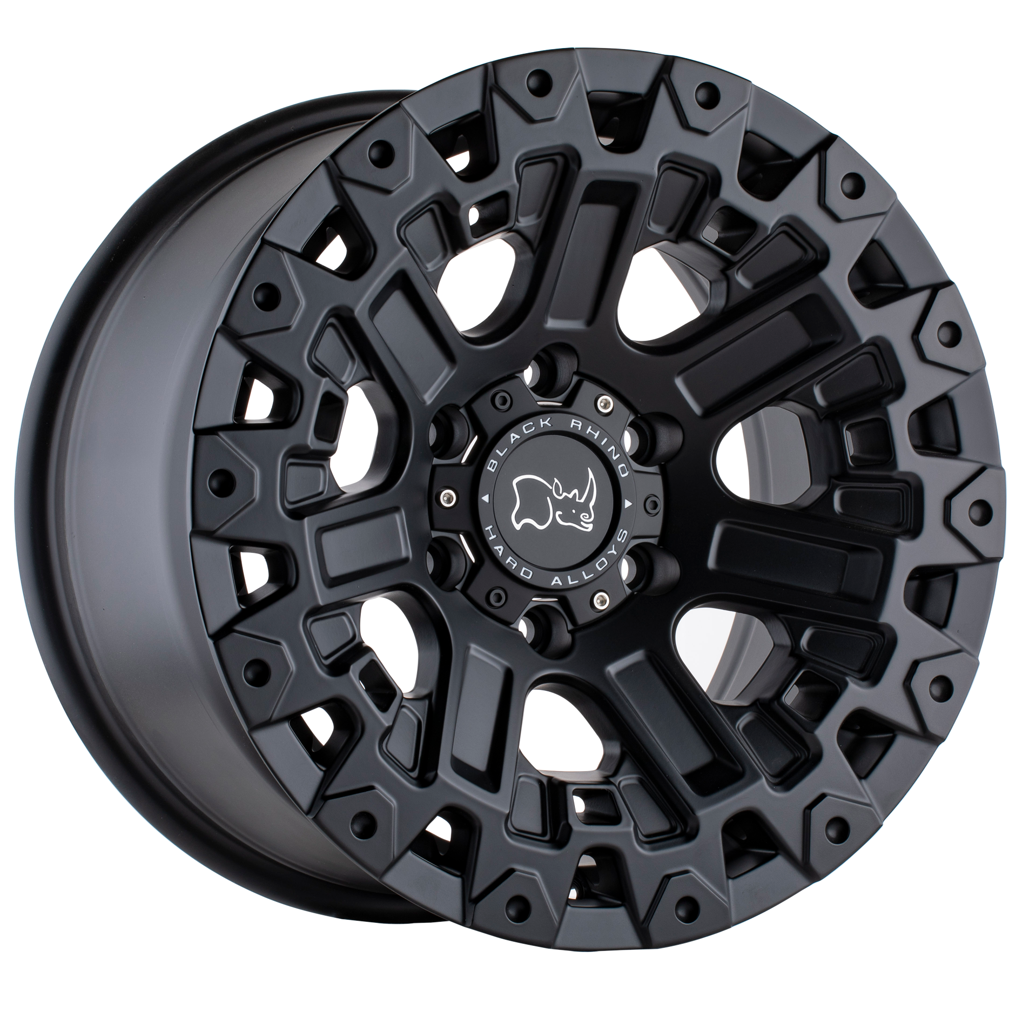 Black Rhino 17"x9.5" Non-Chrome Matte Black Custom Wheel ARSWCW1795ZRK126120M67