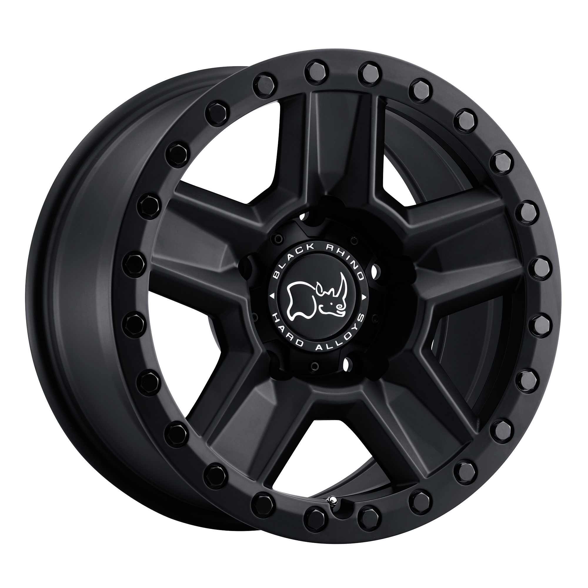 Black Rhino 17"x8.5" Non-Chrome Matte Black Custom Wheel ARSWCW1785RVN356114M76