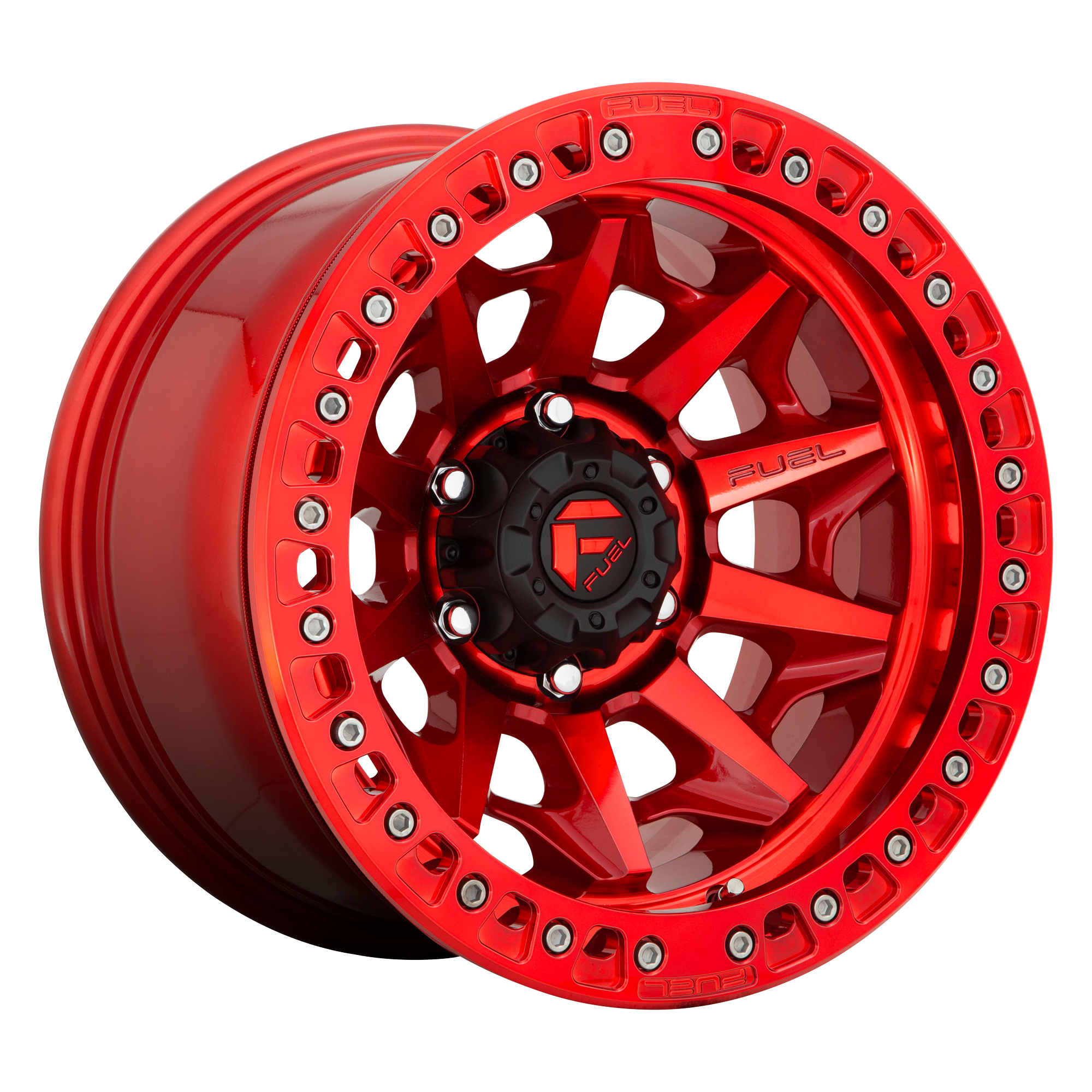 Fuel 17"x9" Non-Chrome Candy Red Custom Wheel ARSWCWD11317905645