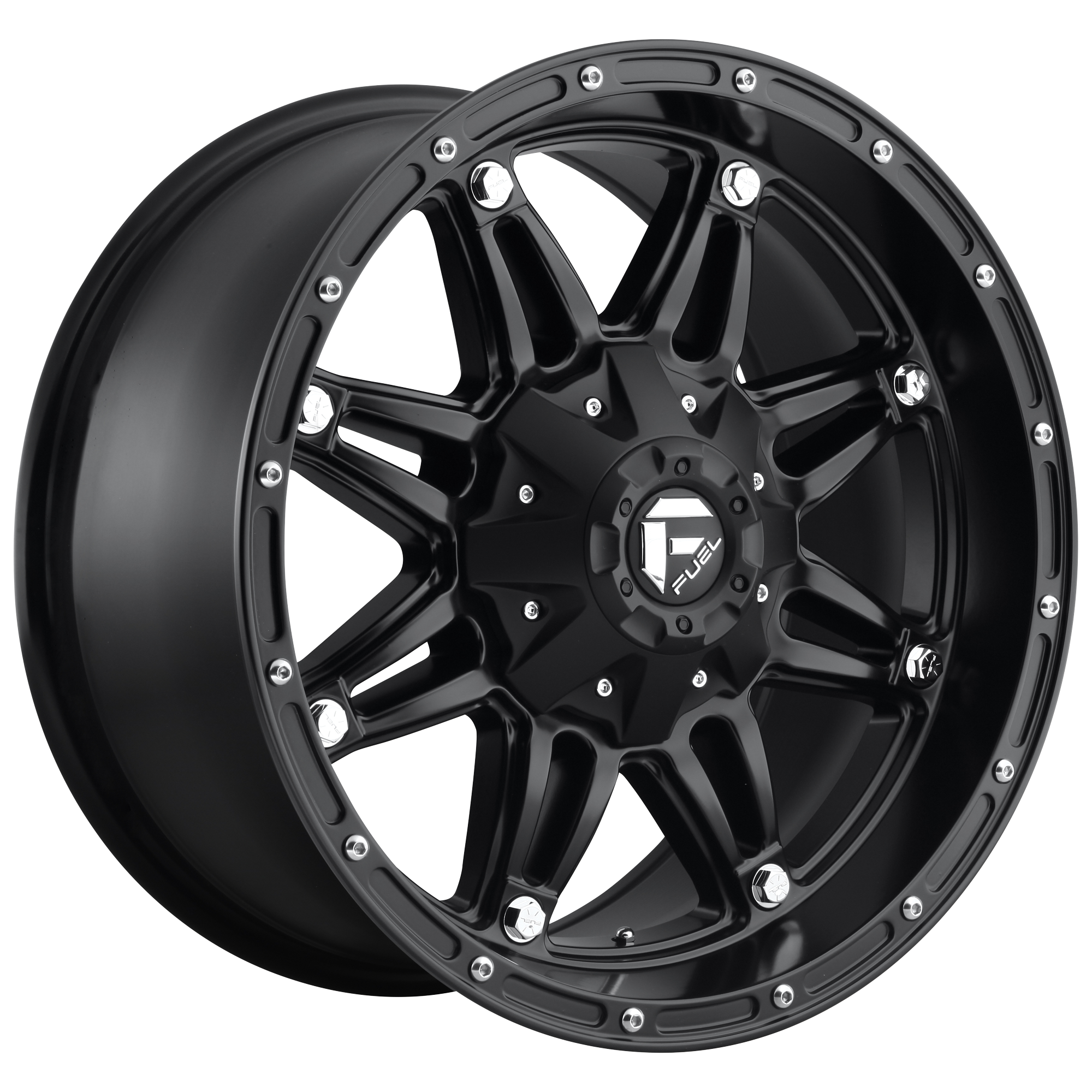 Fuel 17"x8.5" Non-Chrome Matte Black Custom Wheel ARSWCWD53117859852