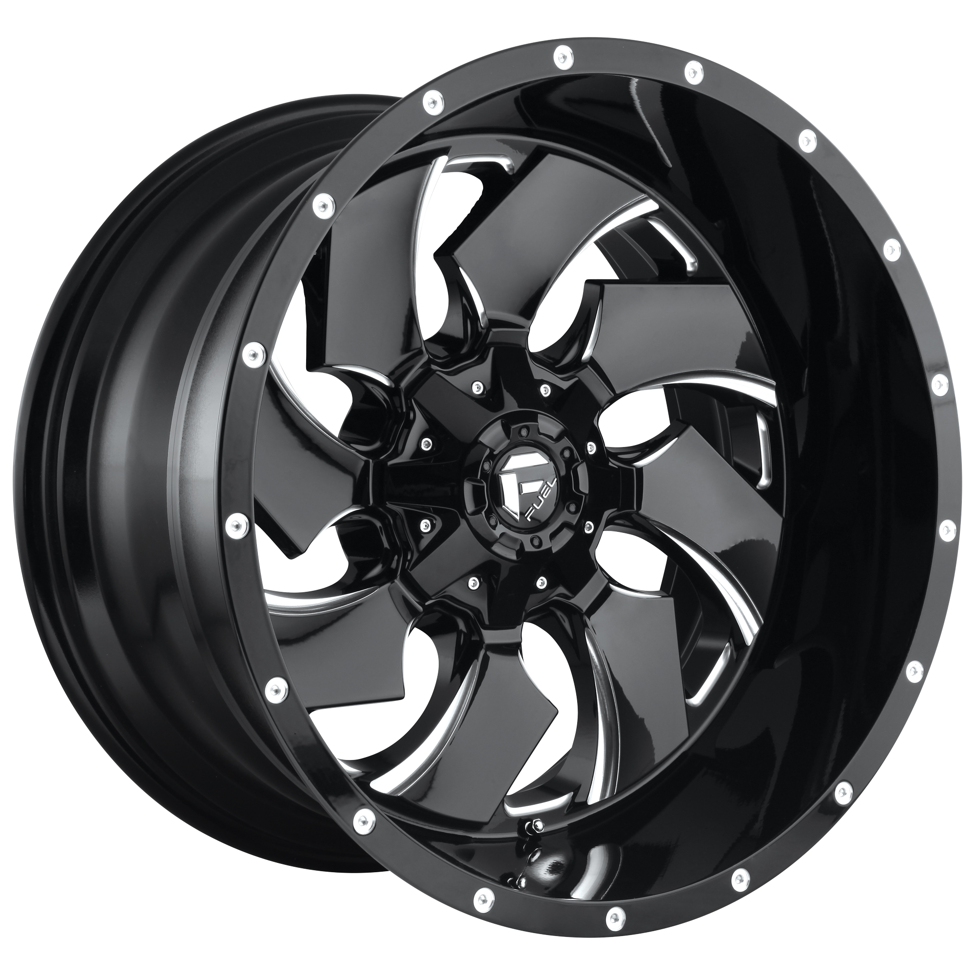 Fuel 18"x9" Non-Chrome Gloss Black Milled Custom Wheel ARSWCWD57418901857