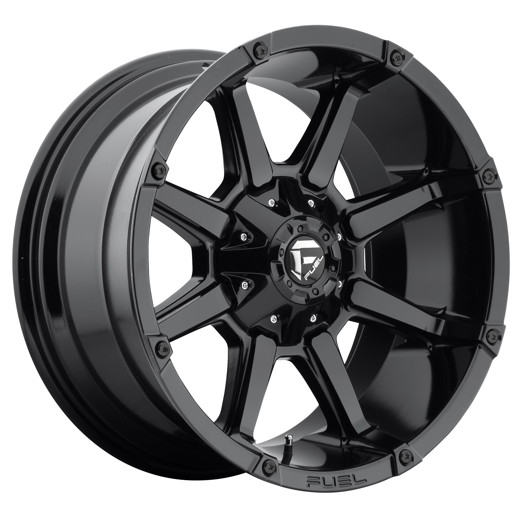 Fuel 20"x10" Non-Chrome Gloss Black Custom Wheel ARSWCWD57520002645