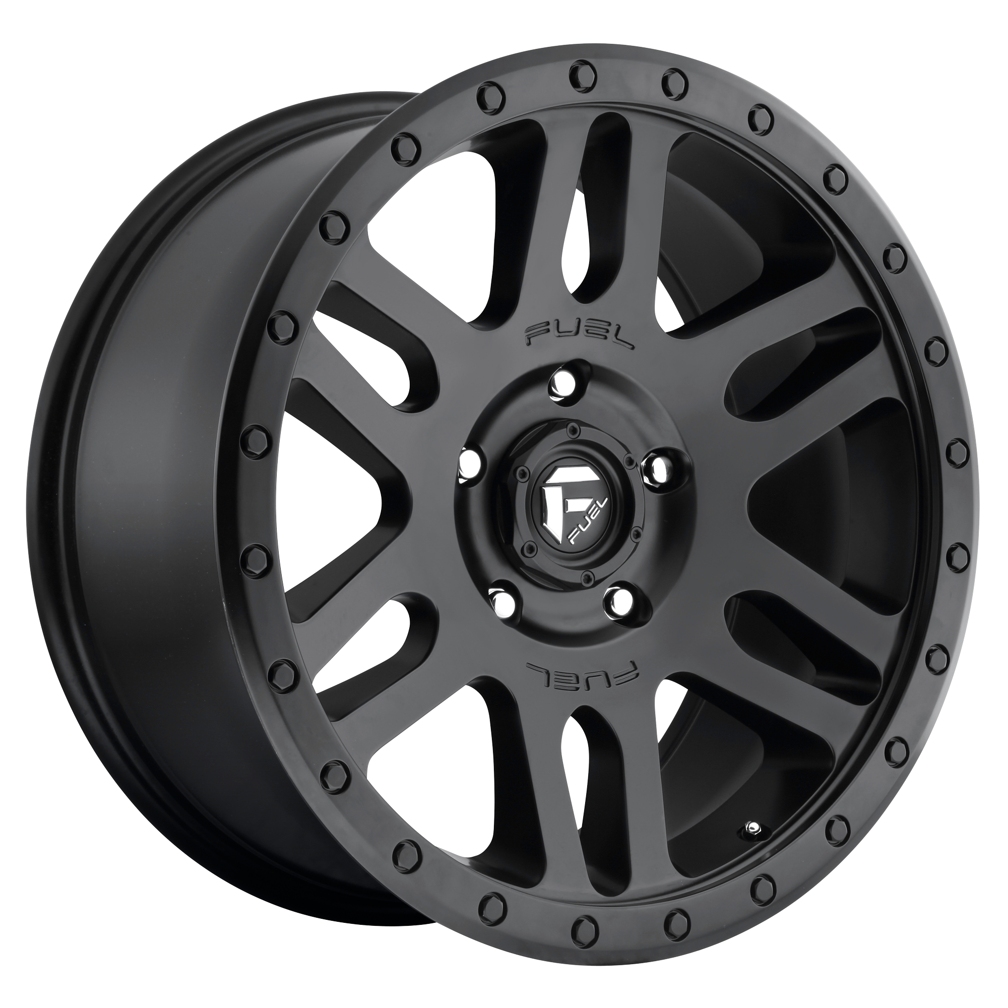Fuel 17"x8.5" Non-Chrome Matte Black Custom Wheel ARSWCWD58417859450