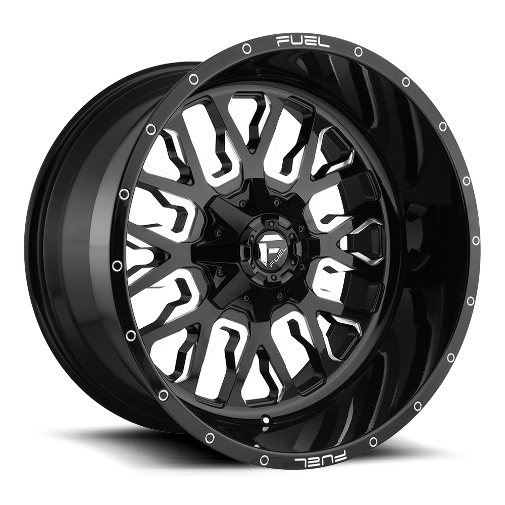 Fuel 18"x9" Non-Chrome Gloss Black Milled Custom Wheel ARSWCWD61118907045