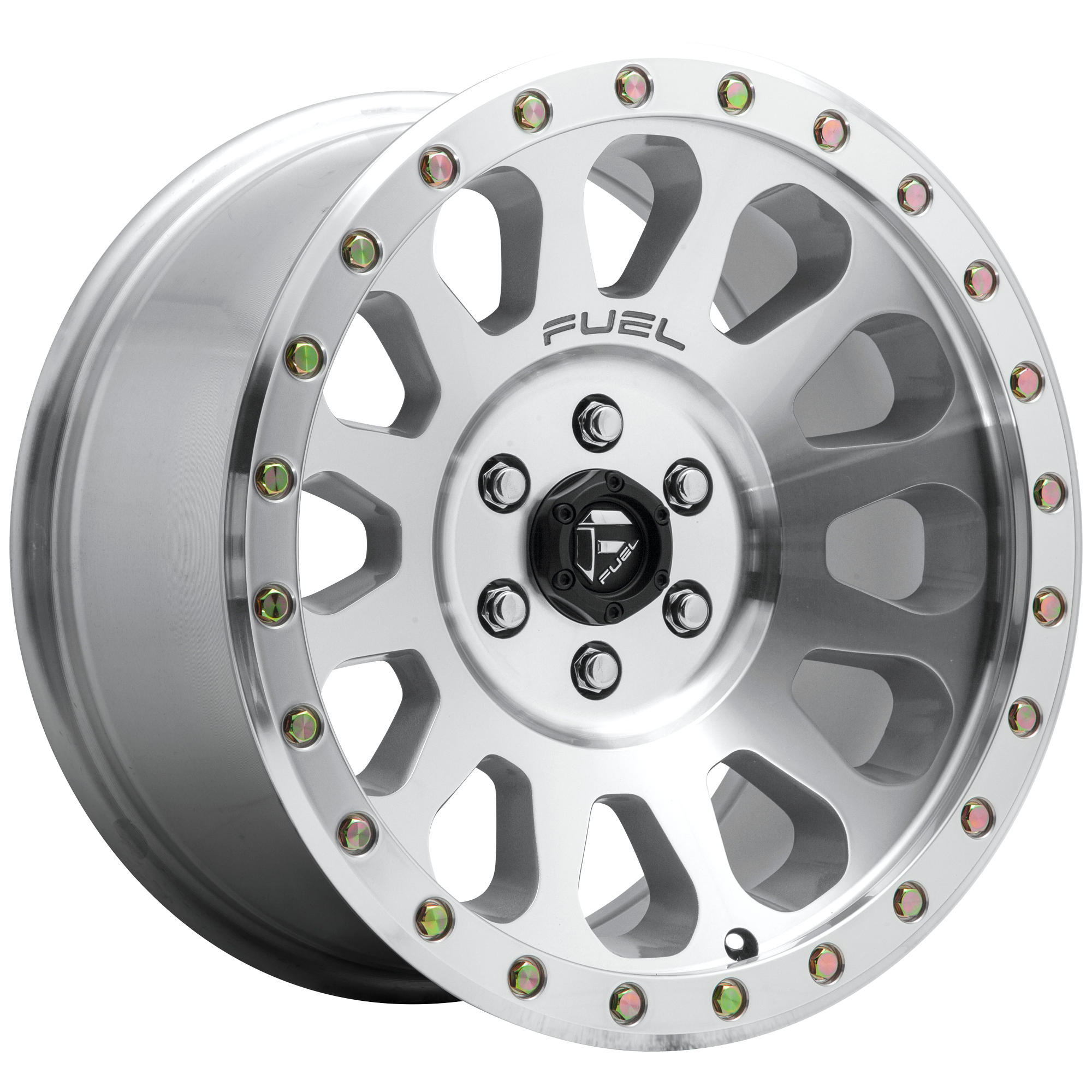 Fuel 20"x10" Non-Chrome Diamond Cut Machined With Clear Coat With Custom Wheel ARSWCWD64720007347