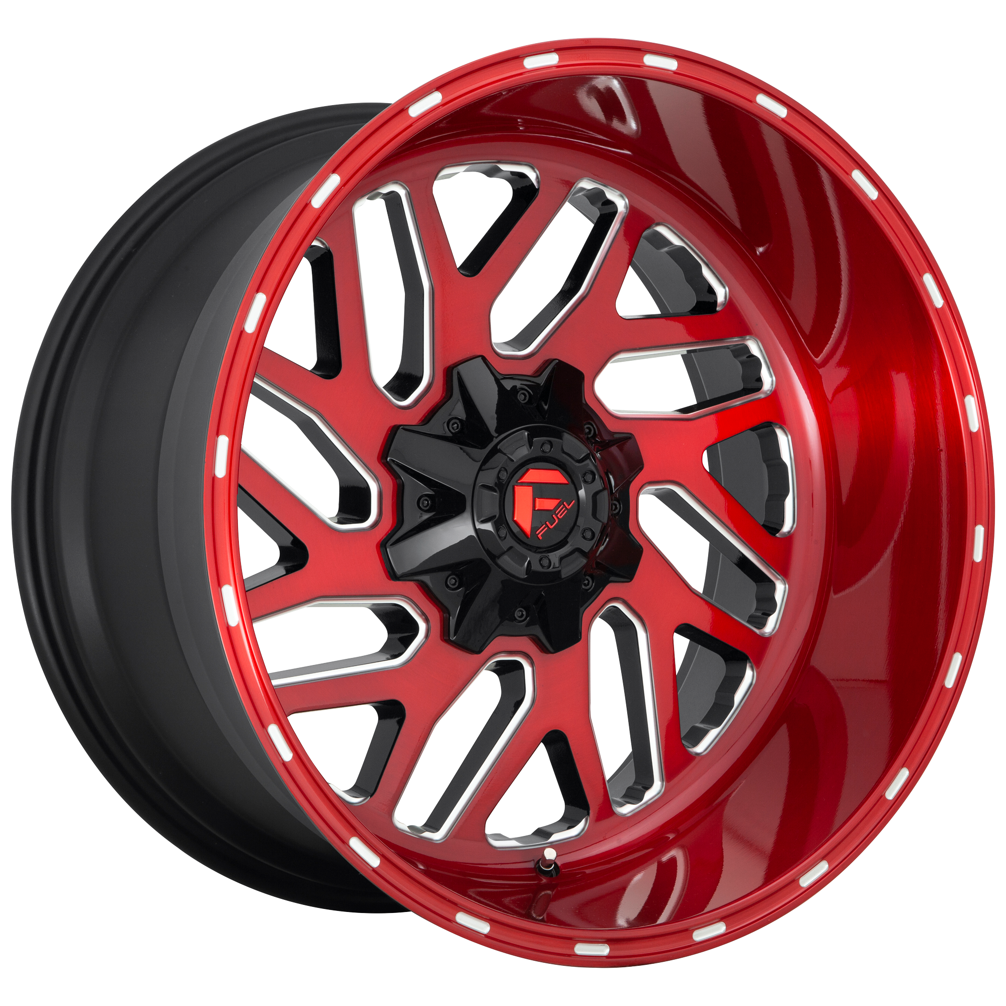 Fuel 20"x10" Non-Chrome Candy Red Milled Custom Wheel ARSWCWD69120002647