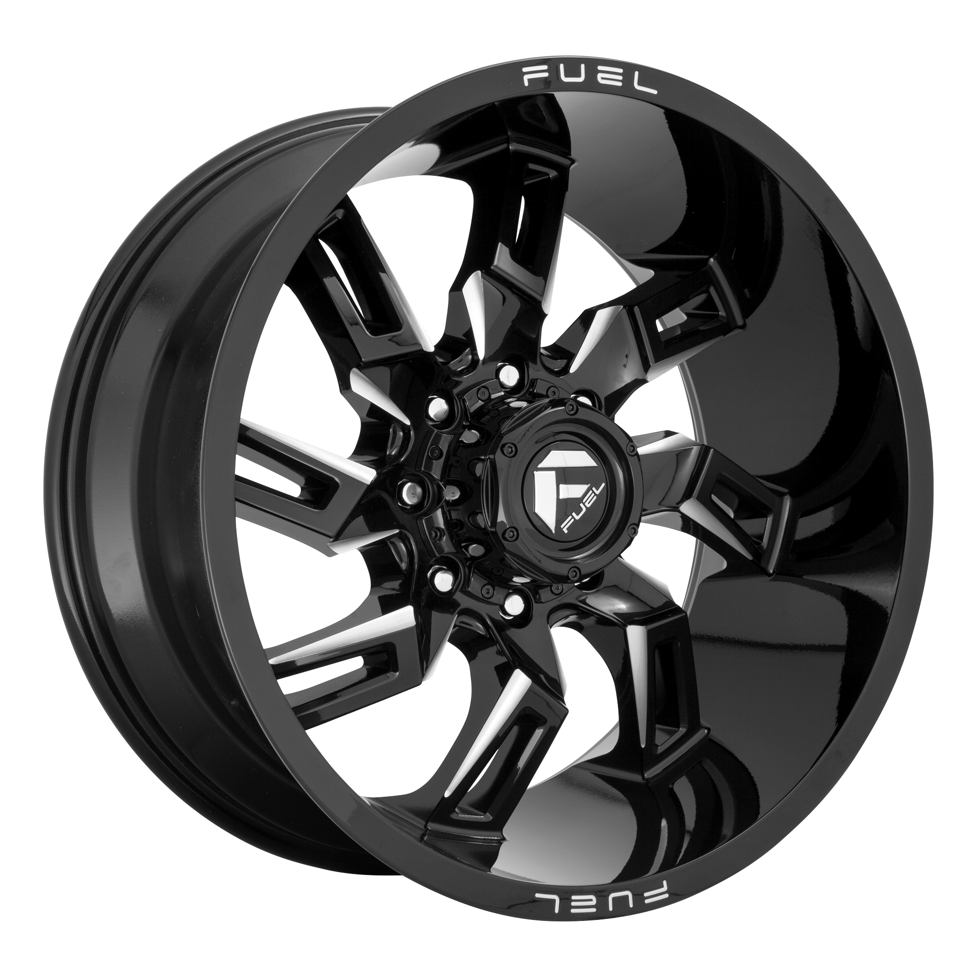 Fuel 20"x9" Non-Chrome Gloss Black Milled Custom Wheel ARSWCWD7472090B450