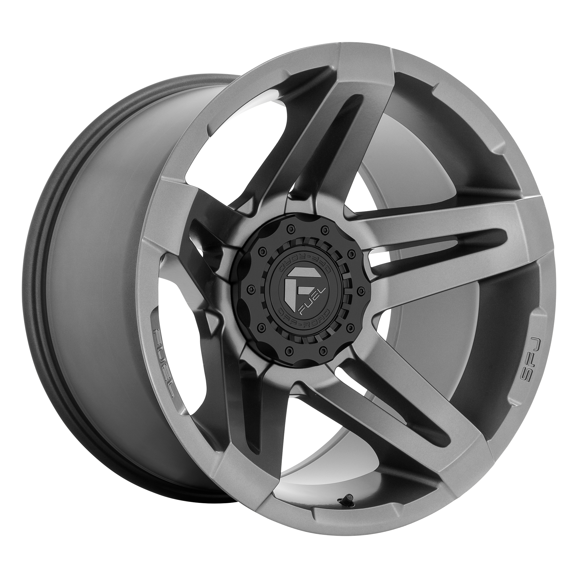 Fuel 22"x14" Non-Chrome Matte Gunmetal Custom Wheel ARSWCWD76422409845