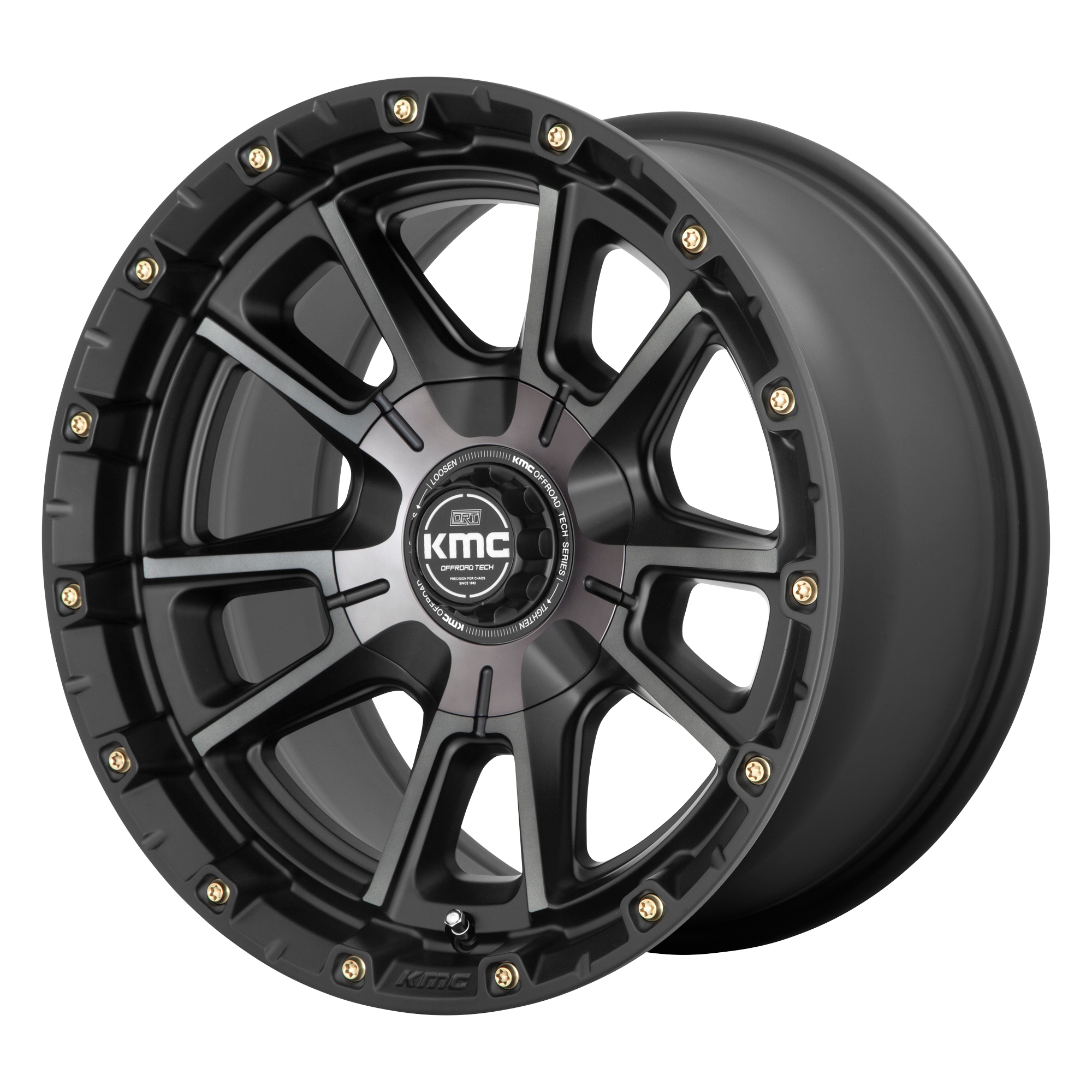 KMC 20"x9" Non-Chrome Satin Black With Gray Tint Custom Wheel ARSWCWKM10029078400